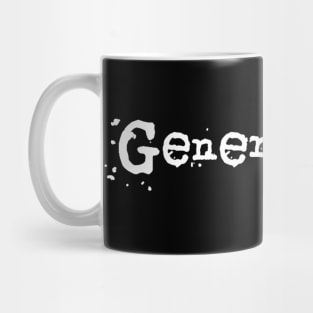 Generation X (plain) Mug